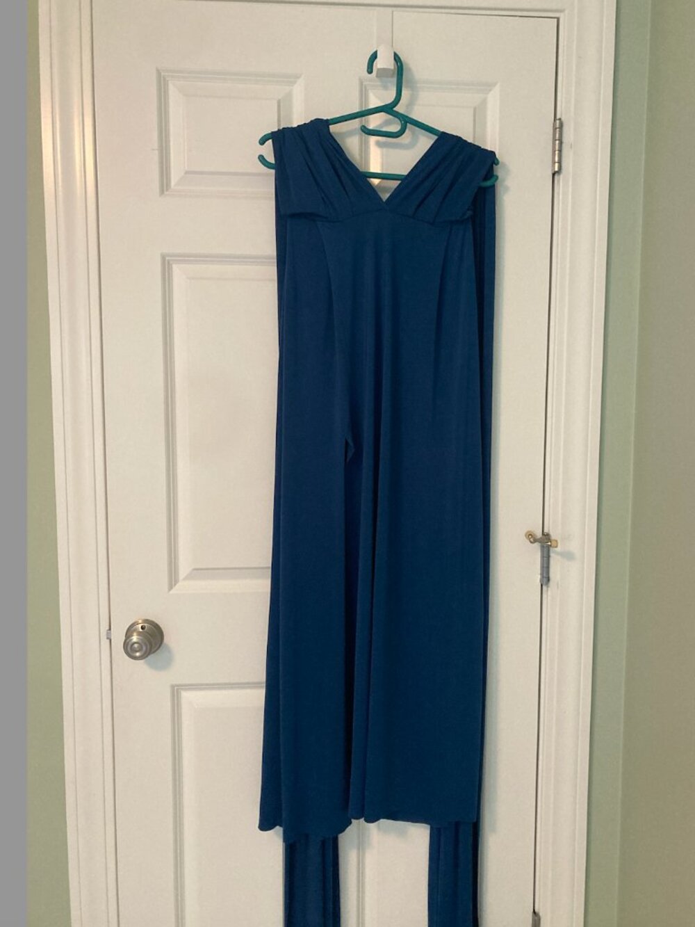 Blue Two Birds Wedding or Bridesmaid Dress